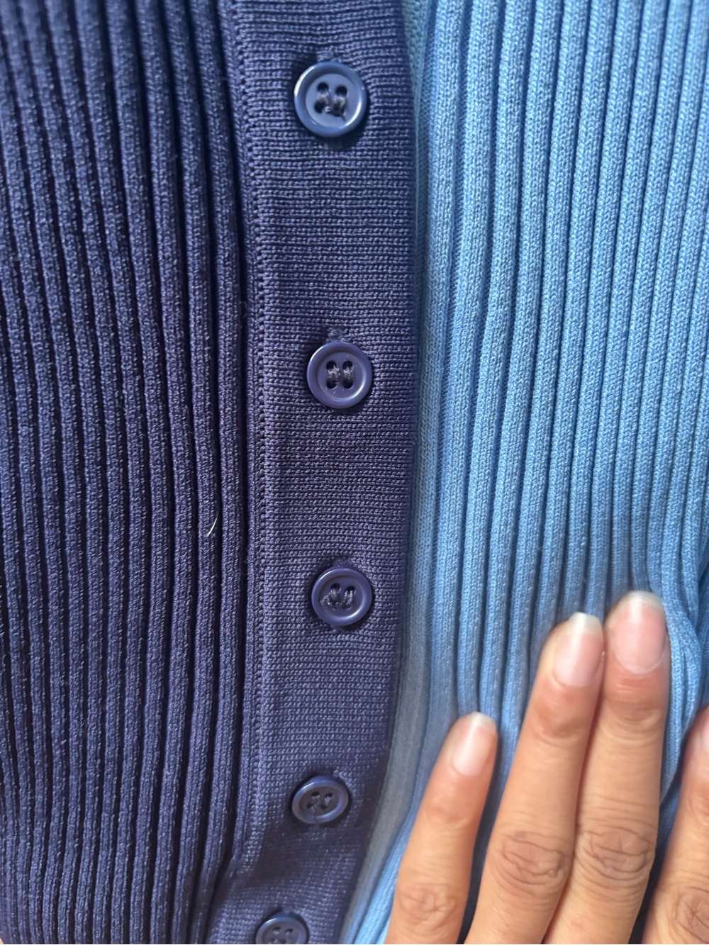 Staud Color Block Button Dress - Picture 5 of 5